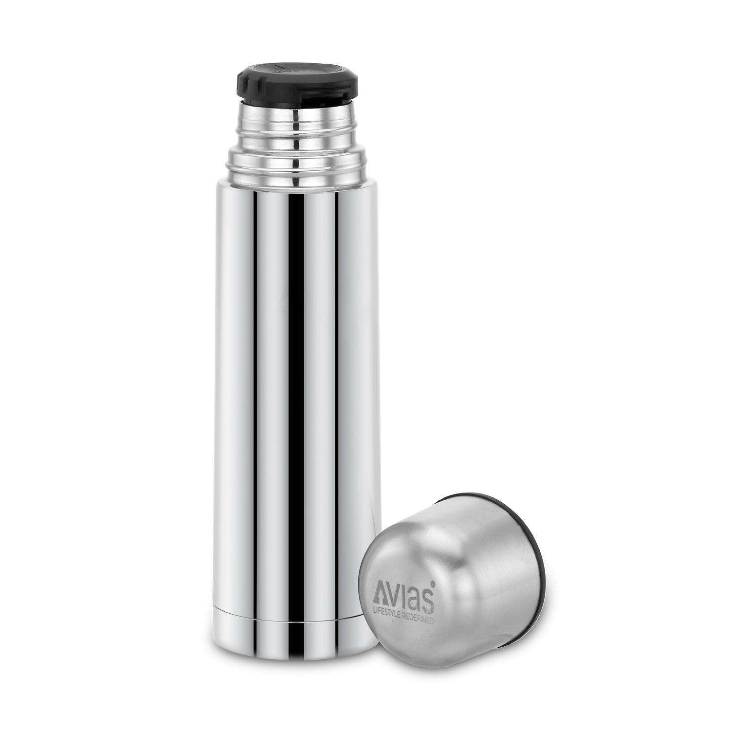 AVIAS Traveller Flask Stainless steel