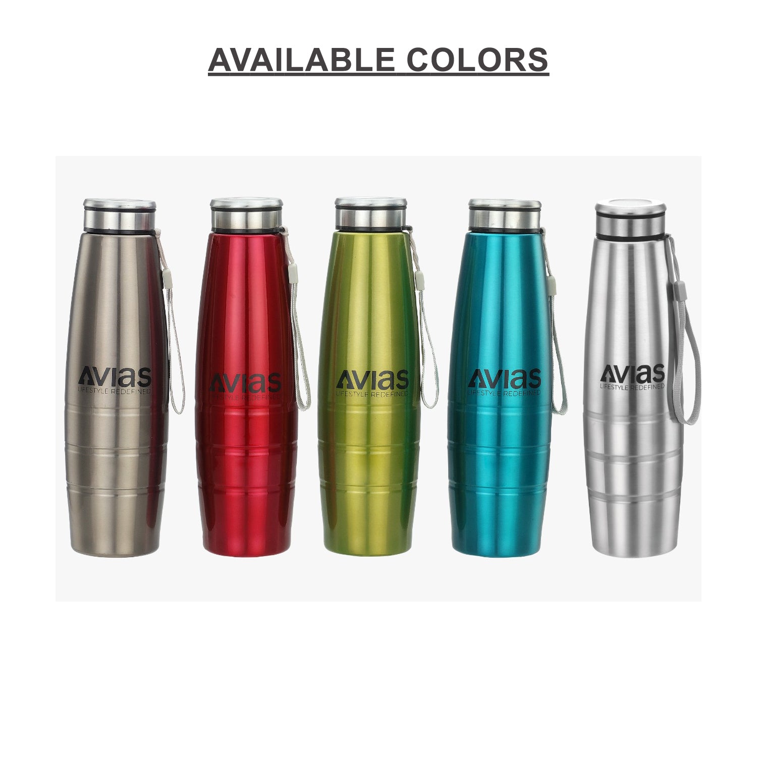 AVIAS Premia Bottle Stainless Steel all colors