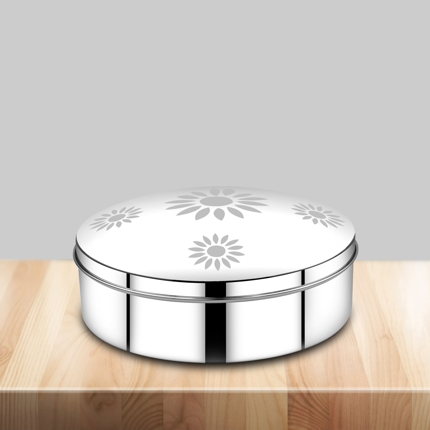 Dome stainless steel spice box