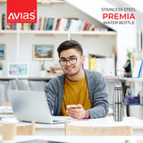 AVIAS Premia Bottle Stainless Steel for college/ office