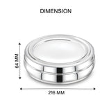 AVIAS stainless steel Deluxe spice box 21.6 cm