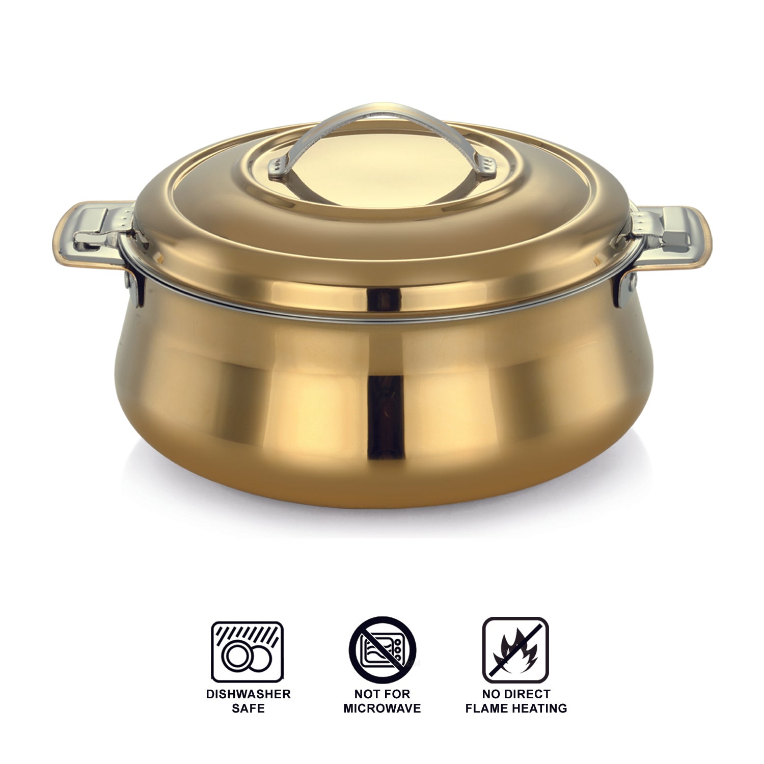 AVIAS Riara Gold Premium Stainless steel casserole compatibility
