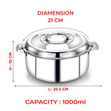 casserole dimensions