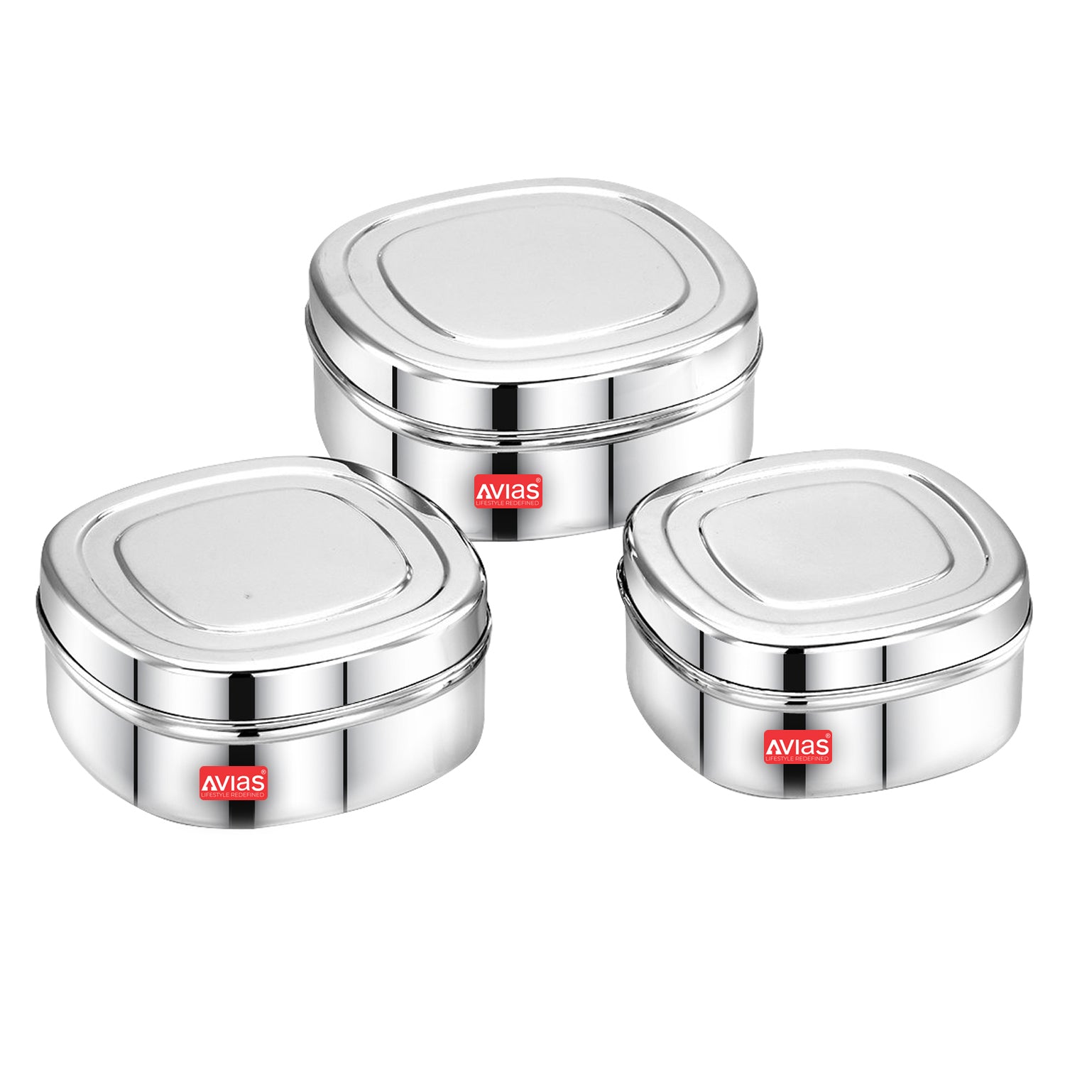 AVIAS Curry/Chocolate box SS Lid
