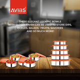 AVIAS Storie Bowls Set Premium quality stainless steel features