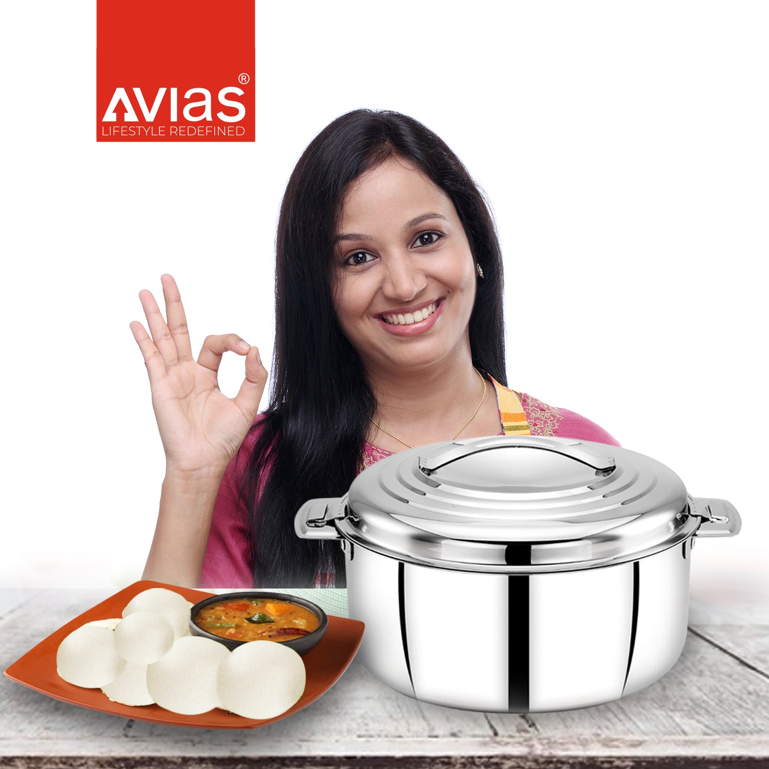 AVIAS Platina Premium Casserole for quality food